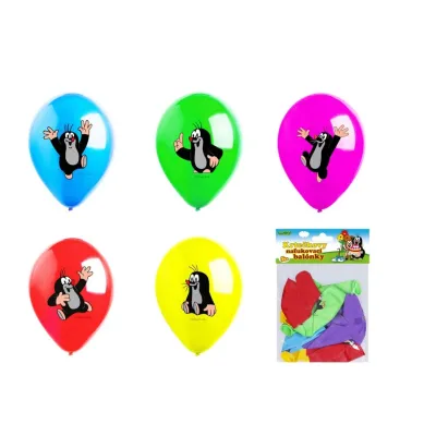 Balónik nafukovací Krtko 30cm, 5ks