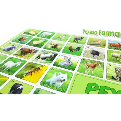 Pexeso Farma fotografie 32 dvojíc