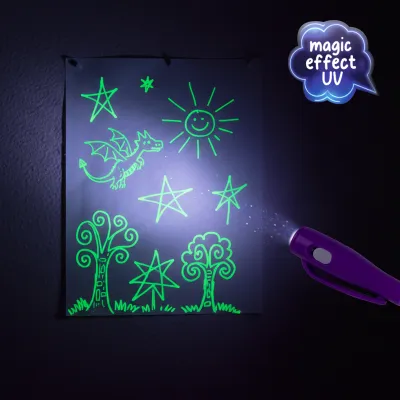 Pero guľôčkové 0.5mm Colorino - magické pero 2 v 1 - Zvieratká