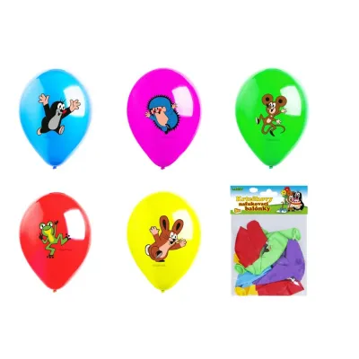 Balón nafukovací Krtko 30cm,5ks