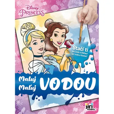 Maľuj vodou Princezné
