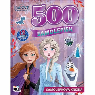 500 samoliepek Ľadové kráľovstvo