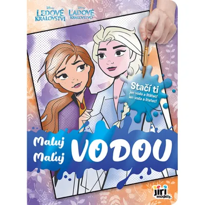 Maľuj vodou Ľadové kráľovstvo