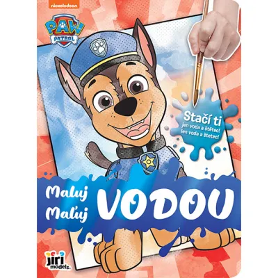 Maľuj vodou Labková patrola