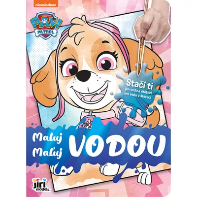 Maľuj vodou Labková patrola