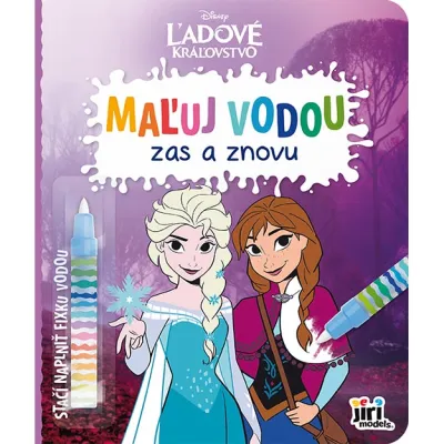 Maľuj vodou zas a znovu Ľadové kráľovstvo