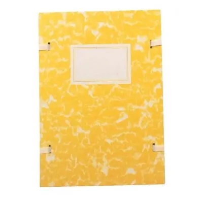 Dosky spisové A4 poťahované mramor žlté