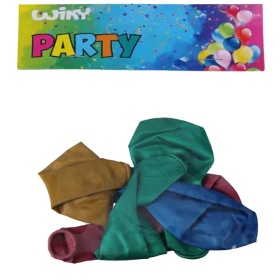 Nafukovacie Party balóny 25cm/5ks