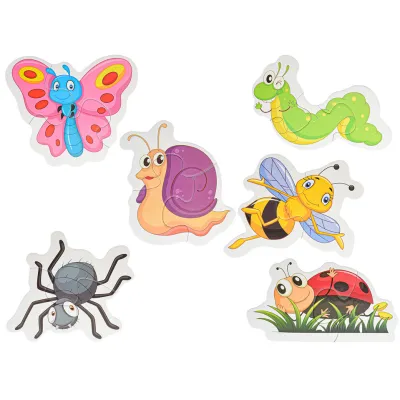 Puzzle detské Hmyz 15-dielikov