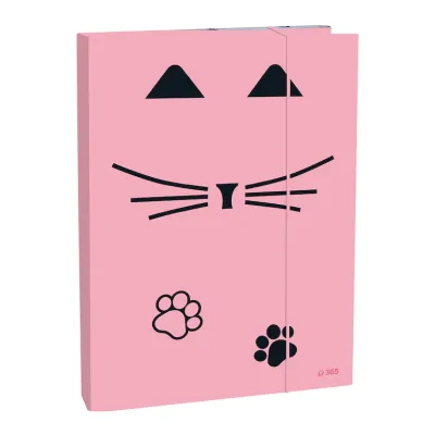 Dosky A4 školské s boxom Cat lady