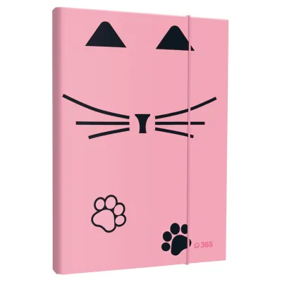 Dosky A5 školské s boxom Cat lady