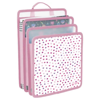 Zakladač do školskej tašky Hearts