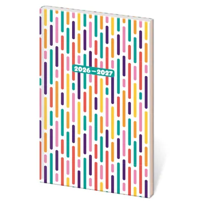 Diár školský A6 2026/2027 Candy