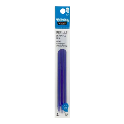 Tuha gumovacia do pera s viečkom Colorino 0,5mm  modrá