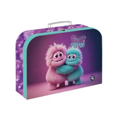 Kufrík KARTON lamino 34 cm Monster