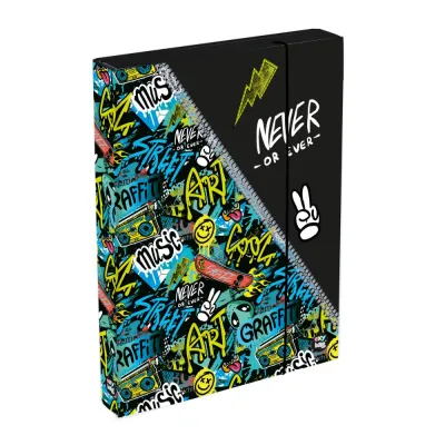 Dosky A4 školské + BOX KARTON Jumbo Funny Boy