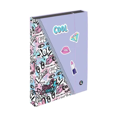 Dosky A4 školské + BOX KARTON Jumbo Funny Girl