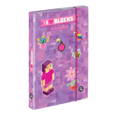 Dosky A4 školské + BOX KARTON Playworld Girl