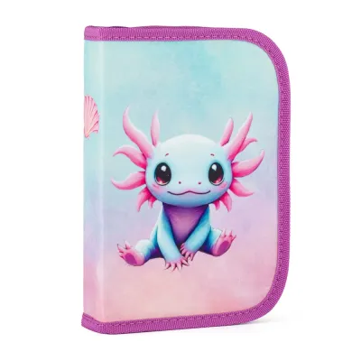 Peračník 1radový dvojchlopňový KARTON prázdny Axolotl