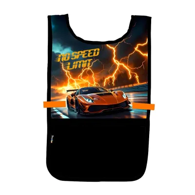 Zástera maliarska s potlačou pončo KARTON auto 2