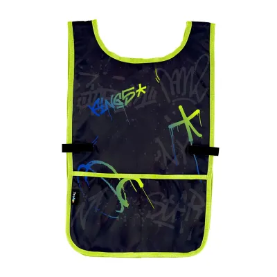 Zástera maliarska s potlačou pončo KARTON Graffiti Boy