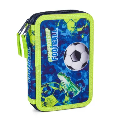 Peračník 2radový KARTON prázdny futbal 2