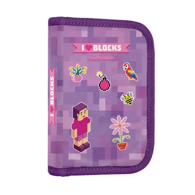 Školský batoh OXY GO Playworld Girl set 3ks