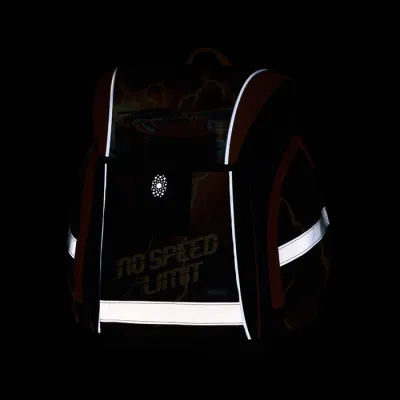 Školský batoh OXY GO PREMIUM LIGHT auto 2 set 3ks