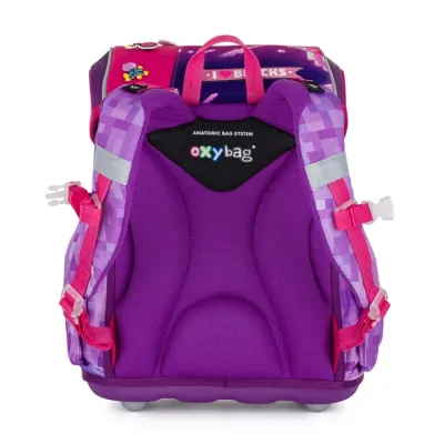 Školský batoh OXY GO PREMIUM Playworld Girl set 3ks