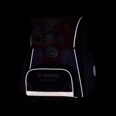 Školský batoh OXY GO PREMIUM Playworld Girl set 3ks