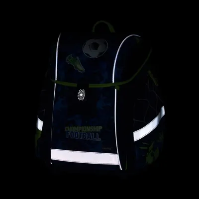 Školský batoh OXY GO PREMIUM LIGHT futbal 2 set 3s