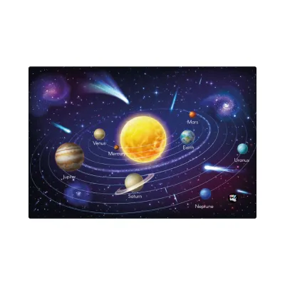 Podložka na stôl PP 60x40cm Planets