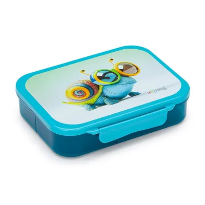 Box na desiatu s priehradkami crazy animals slimák