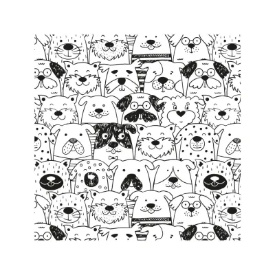 Obrus PVC 50x65cm na lavicu Pets