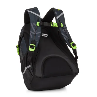 Študentský batoh OXY SCOOLER Graffiti Blue