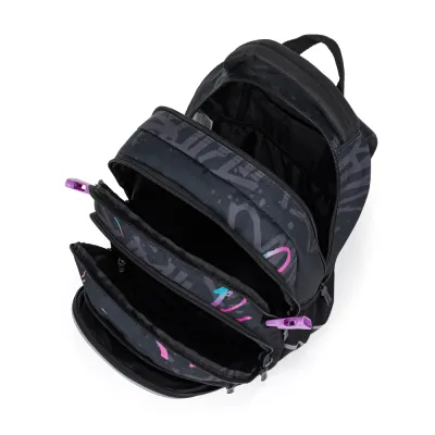 Študentský batoh OXY SCOOLER Graffiti Pink