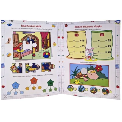 Kniha Hravé a logické aktivity pre deti