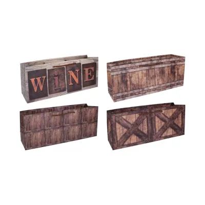 Darčeková taška na fľašu 37x15,5x10cm