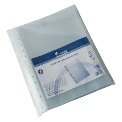 Euroobal PP A4 U/100ks 80mic  VICTORIA matný