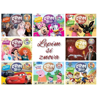 Samolepková knižka A4 - Lepím si znova