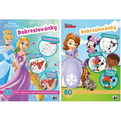 Maľovanky Dokresľovačky A4  JM