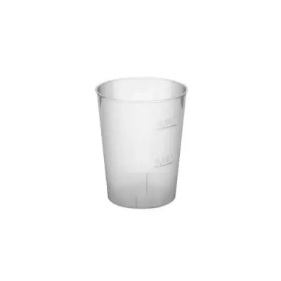 Plastový pohár 4cl / 50ks kryštáľ  PP