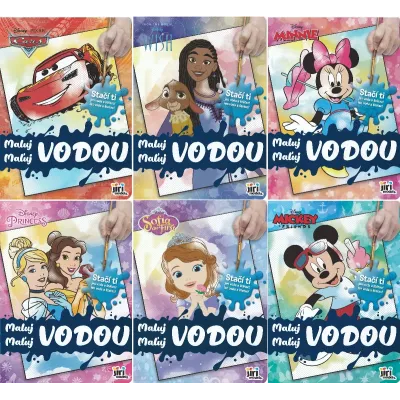 Maľovanky Vodové A4  JM