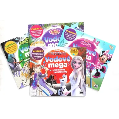 Maľovánky Vodové MEGA A3 JM