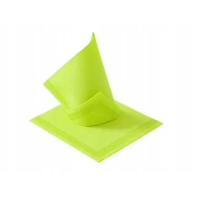 Obrúsky papierové 38x38cm/50ks kiwi 2-vrstvové