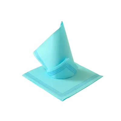 Obrúsky papierové 38x38cm/50ks modré svetlé 2-vrstvové