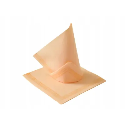 Obrúsky papierové 38x38cm/50ks lososová 2-vrstvové