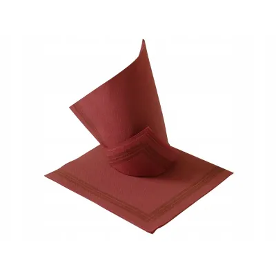 Obrúsky papierové 38x38cm/50ks bordové 2-vrstvové