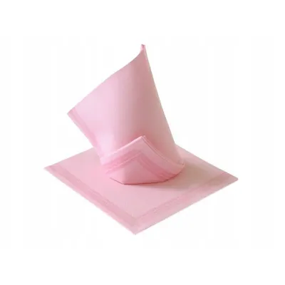 Obrúsky papierové 38x38cm/50ks ružové 2-vrstvové