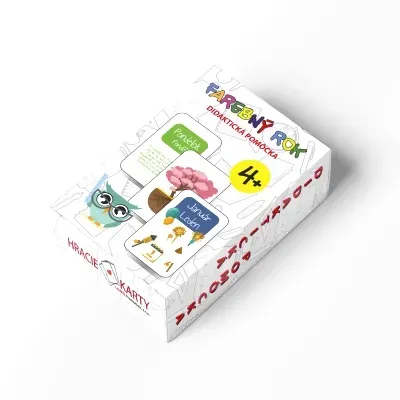 Karty hracie - hra Farebný rok